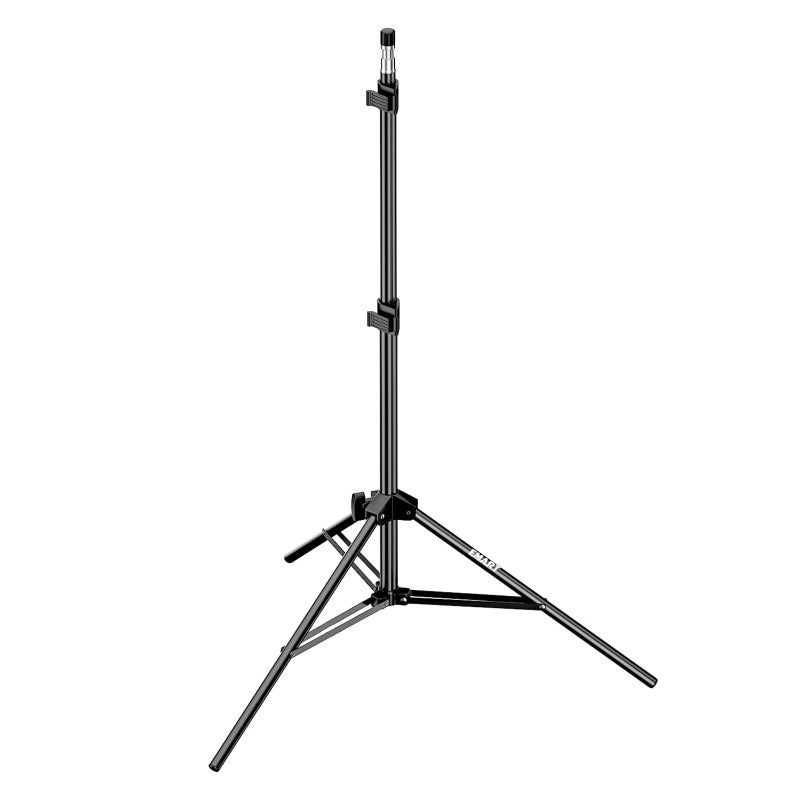 EMART 7 Ft Light Stand for Photography, Portable Photo Video Lighting Tripod with Carry Case for Speedlight, Flash, Softbox, Strobe, Camera, Selfie, Photographic Portrait -1 Pack - Image 1